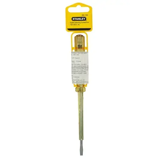 Bút Thử Điện 178mm (100-500V) Stanley 66-120