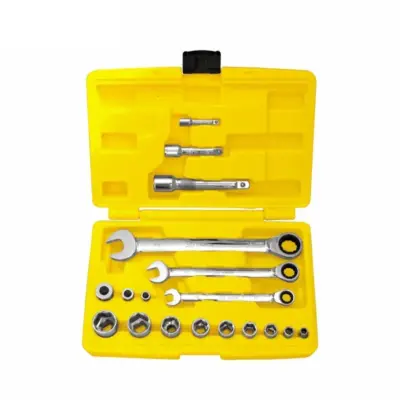 Bộ Cờ Lê Vòng Miệng Tự Động 18 Chi Tiết Bosi BS401118