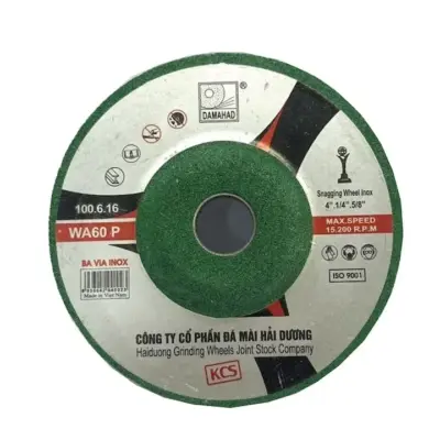 Đá Mài Bavia (Màu Xanh – Nhãn Bạc) Hải Dương 125x6x22