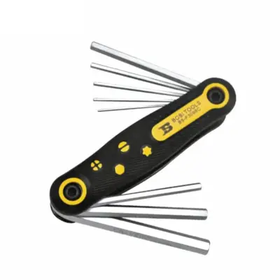 Bộ Lục Giác Gấp Gọn 8 Chi Tiết 1.5-8 mm Bosi BS420983
