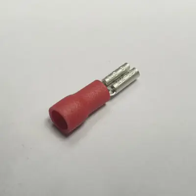 Đầu Cosse Ghim Cái Cách Điện 0.5-1.5 mm2 KST Màu Đỏ FDV1-110(8)