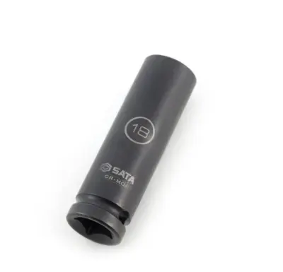 Đầu Tuýp Dài Lục Giác Đen 1/2″ Thành Mỏng 24mm Sata 34417T