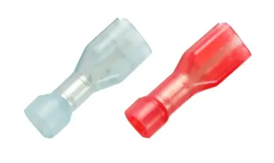 Đầu Cosse Ghim Cái Cách Điện Nylon Màu Đỏ KST 1 mm2 FDFNY1-250A