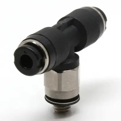 Đầu Nối Nhanh Khí Nén Dạng Chữ T Ren Ngoài Pisco PB2-M3MW-C