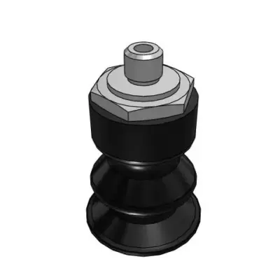 Bộ Nấm Hút Chân Không Có Vít Ren, Cao Su Nitrile – NBR, O.D 15 mm, Pisco VP15LBN-M4