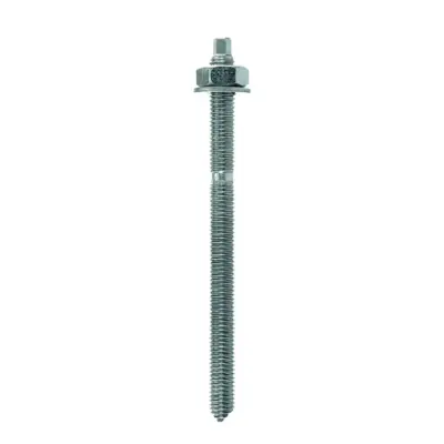 Thanh Ren Cấy Fischer Thép Mạ Kẽm M10x130