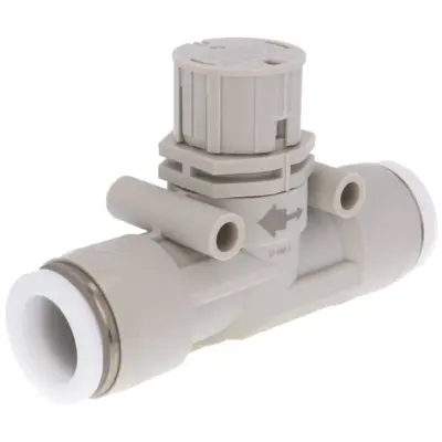 Van Tiết Lưu Khí Nén Loại Khóa Đẩy Có Hiển Thị Chỉ Số Pisco JSGU1/2W