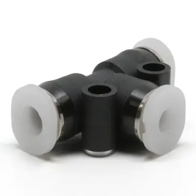 Đầu Nối Nhanh Khí Nén Chữ T Dạng Nối Giảm Pisco PEG5/32-1/8M-C