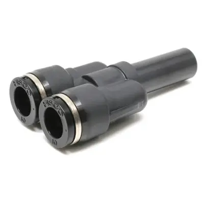 Đầu Nối Nhanh Khí Nén Giữa Ống Khí Và Fitting Dạng Nối Giảm Chữ Y Pisco PWJ12-10-UC