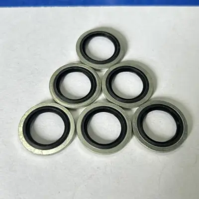 Lông Đền Dầu (Bonded Seal) Cao Su NBR D3/8″ (ID17.28xOD23.8×2.0)