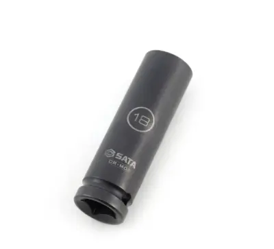 Đầu Tuýp Dài Lục Giác Đen 1/2″ Thành Mỏng 26mm Sata 34419T