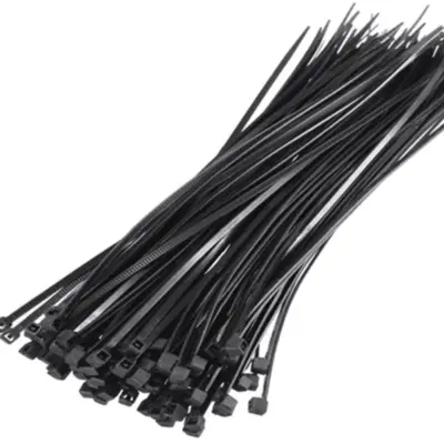 Dây Rút Nhựa Màu Đen KST 370 x 7.6 mm K-370H-B