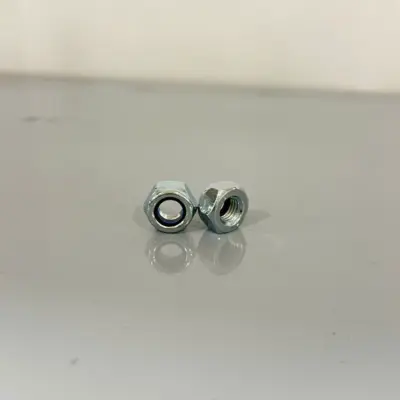 Tán Keo Thép Mạ Kẽm 8.8 DIN985 M10x1.25 Ren Nhuyễn