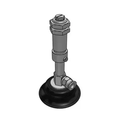 Bộ Nấm Hút Chân Không Và Giá Đỡ, Cao Su Nitrile (NBR), O.D 50 mm, Pisco VPD50-20RN-6J