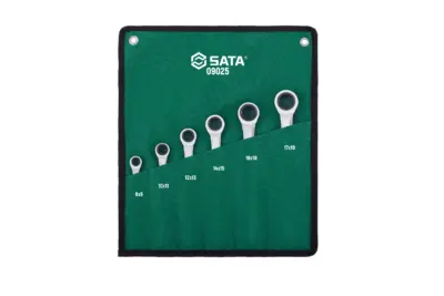 Bộ Cờ Lê 2 Đầu Vòng Tự Động 6 Chi Tiết (8mm – 19mm) SATA 09025