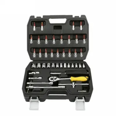 Bộ Tuýp Mạ Sáng 1/4 Inch 46 Chi Tiết Bosi BS512046