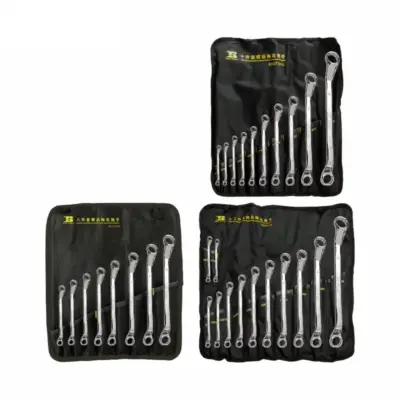 Bộ Cờ Lê 2 Đầu Vòng 12 Chi Tiết Cao Cấp Bosi BS373212