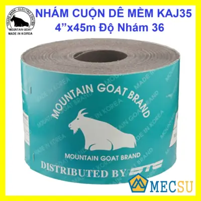 Nhám Cuộn Dê Mềm MOUNTAIN GOAT KAJ35 4″x45m Độ Nhám 36