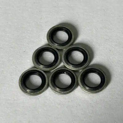 Lông Đền Dầu (Bonded Seal) Cao Su NBR D6 (ID6.7xOD11x1.0)