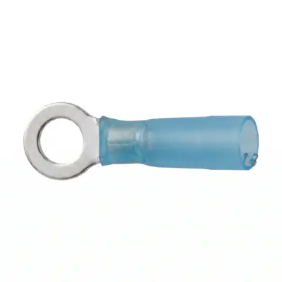Đầu Cosse Tròn Cách Điện Có Co Nhiệt Màu Xanh Dương KST 2 mm2 RHBL2-4