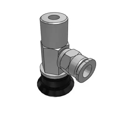 Bộ Nấm Hút Chân Không Và Giá Đỡ, Cao Su Nitrile Chịu Dầu, O.D 20 mm, Pisco VPB20KNH-6J