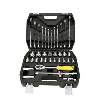 Bộ Cờ Lê Tuýp Hệ Mét 12.5 mm 1/2 Inch 37 Chi Tiết Bosi BS512037