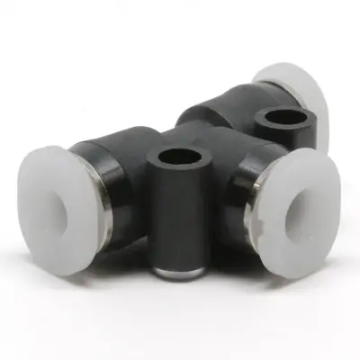 Đầu Nối Nhanh Khí Nén Chữ T Dạng Nối Giảm Pisco PEG1/8-5/32M
