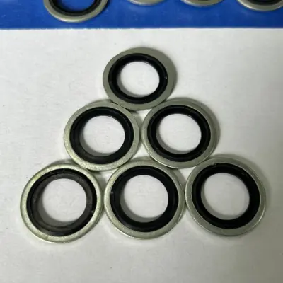 Lông Đền Dầu (Bonded Seal) Cao Su NBR D20 (ID20.7xOD28x1.5)