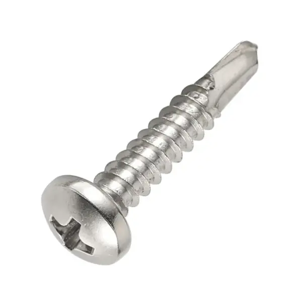 Vít Tự Khoan Đầu Tròn Inox 410 M4.8×38 (#10-16)