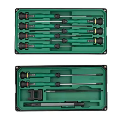 Bộ Dụng Cụ Sửa Chữa Điện Tử 13 Chi Tiết Sata 09319