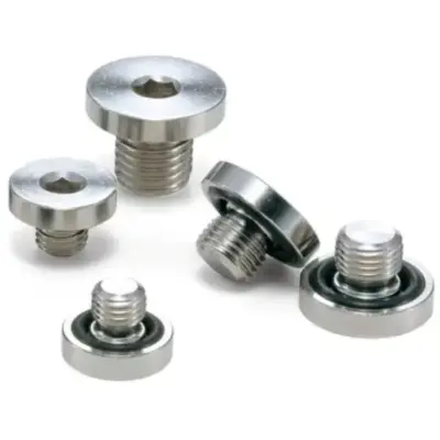 Ốc Nhét Nước Có Vành Inox 304 Kèm O-Ring M18 NBK Dòng SFMS