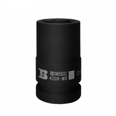 Đầu Tuýp Đen Khí Nén Lục Giác Dài 3/4 Inch 70 mm Bosi BS365570