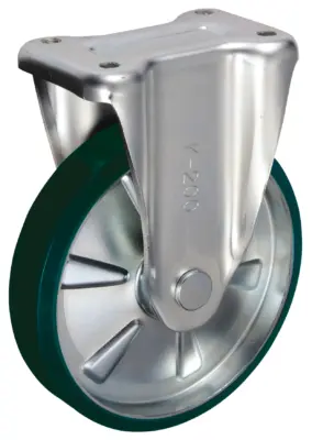 Bánh Xe PU Cố Định Không Phanh D200 UKAI SUIK-200