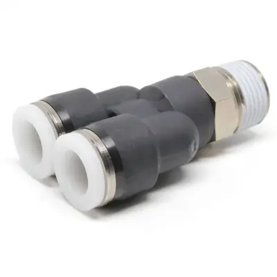 Đầu Nối Nhanh Khí Nén Dạng Chữ Y Ren Ngoài Pisco PX3/8-03W