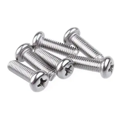 Bulong Pake Đầu Tròn Inox 304 UNC #6-32 x 1/2