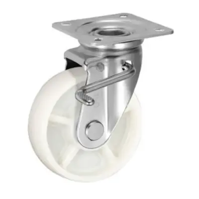 Bánh Xe Nylon Xoay Có Phanh D75 UKAI PBJB-75