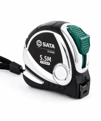 Thước Cuộn Thép 5.5Mx25mm Sata 91343A