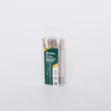 Bộ 10 Mũi Khoan Chuôi Tròn 5.5mm Sata 52155A