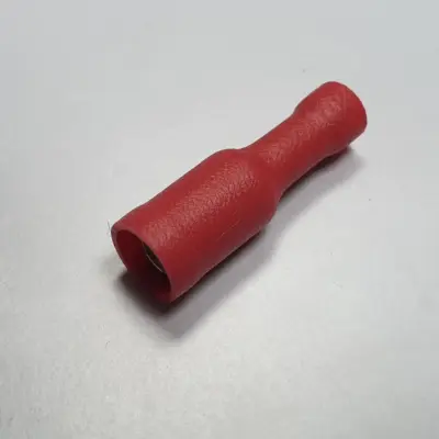 Đầu Cosse Viên Đạn Cái Cách Điện Toàn Phần 0.5-1.5mm2 KST Màu Đỏ FRV1-156