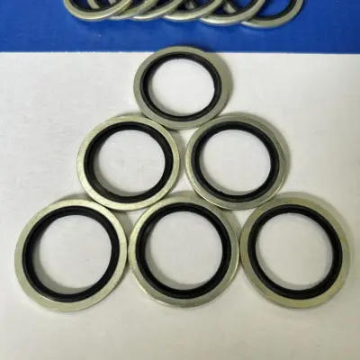 Lông Đền Dầu (Bonded Seal) Cao Su NBR D1″ (ID33.9xOD42.8×2.5)