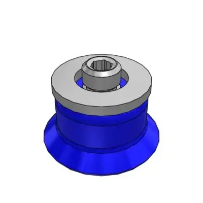 Bộ Nấm Hút Chân Không Có Vít Ren, Cao Su Urethane, O.D 20 mm, Pisco VP20RU-M6