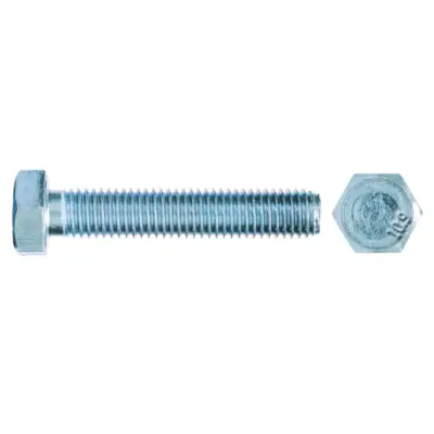Bulong Mạ Kẽm Trắng Cr3+ 10.9 DIN933 M16x150