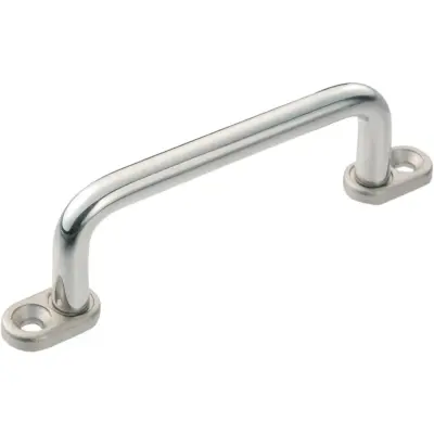 Tay Nắm Cửa Chữ U Thép Mạ Chrome Phi 10 mm x L 125 mm (UWANG125)