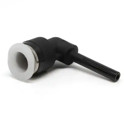 Đầu Nối Nhanh Khí Nén Giữa Ống Khí Và Fitting Dạng Nối Giảm Cong 90° Pisco PLGJ1/8-1/4M