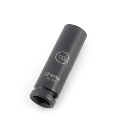 Đầu Tuýp Dài Lục Giác Đen 1/2″ Thành Mỏng 22mm Sata 34415T