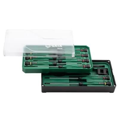 Bộ Dụng Cụ Sửa Chữa Điện Tử 13 Chi Tiết Sata 09320