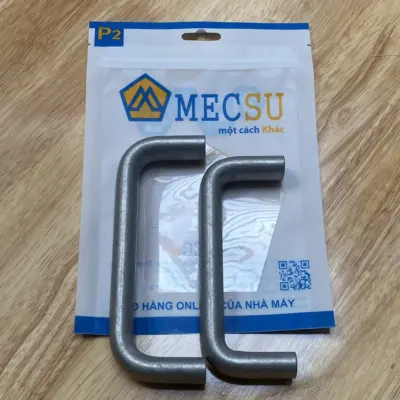 Tay Nắm Cửa Chữ U Hợp Kim Nhôm Đánh Bóng W 26 mm x L 100 mm (UADLA100)