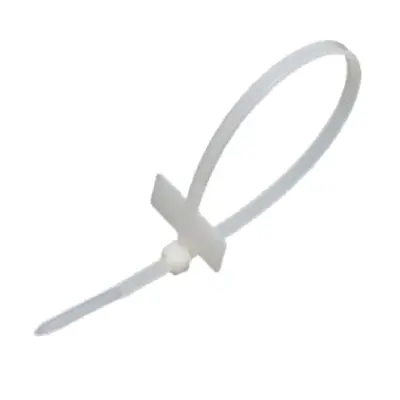Dây Rút Nhựa Ghi Chú Màu Trắng KST 100 x 2.5 mm KI-100M