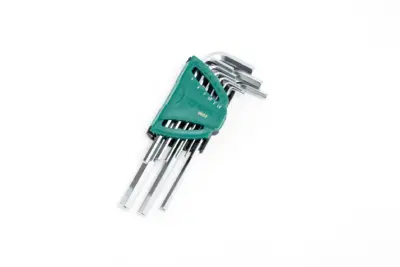 Bộ Lục Giác Đầu Bằng Chữ L Dài 1.5-10mm Sata 9 Chi Tiết 09107