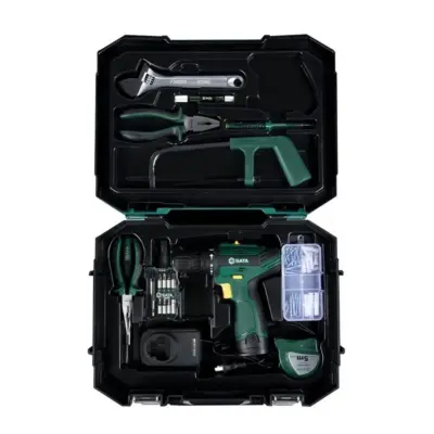Bộ Máy Khoan Pin 12V 77 Món Sata 05152B